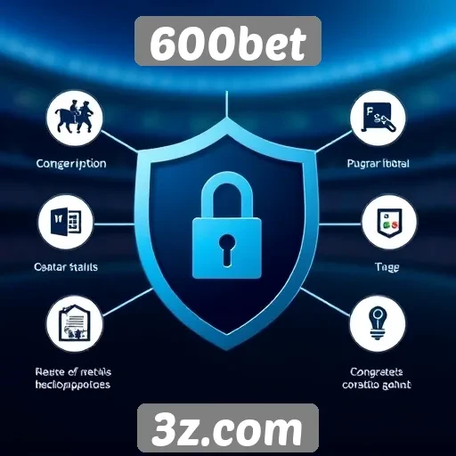 Características de segurança no site 600bet